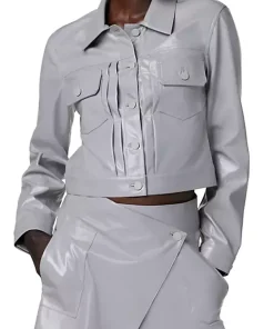 womens-ultimate-gray-faux-leather-trucker-jacket