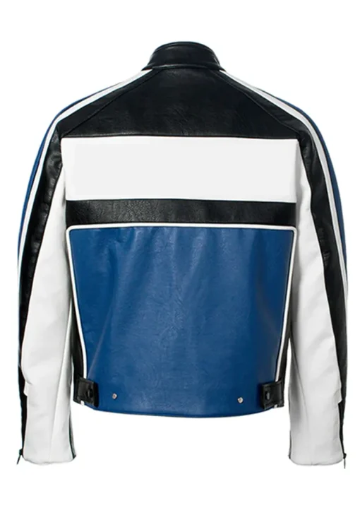 mens-blue-faux-leather-racing-biker-jacket