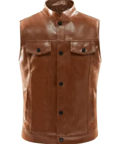 brown-faux-leather-vest