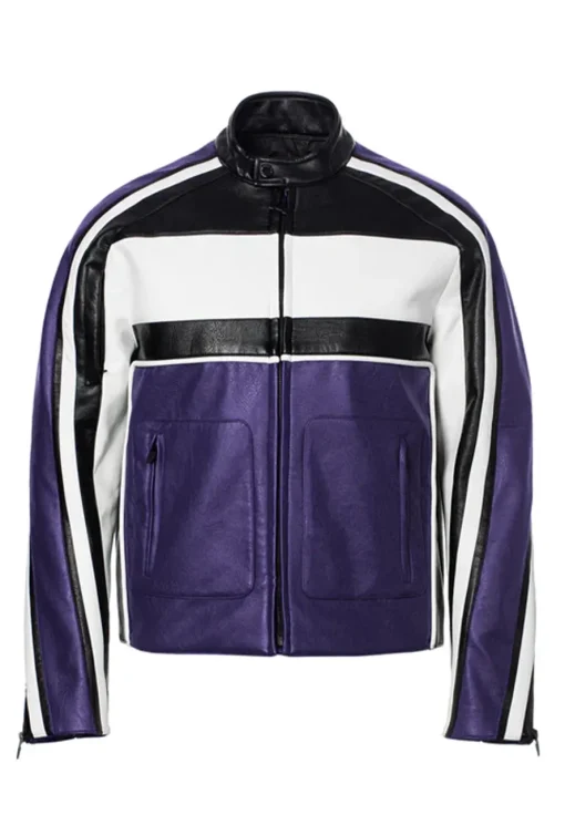mens-purple-faux-leather-biker-racing-jacket
