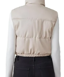 womens-antique-white-faux-leather-padded-down-vest