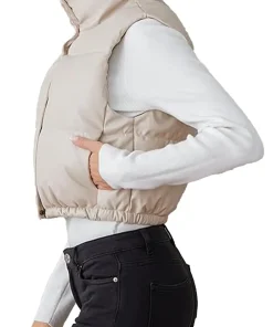 womens-antique-white-faux-leather-padded-down-vest