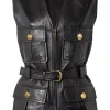 womens-belted-black-faux-leather-vest