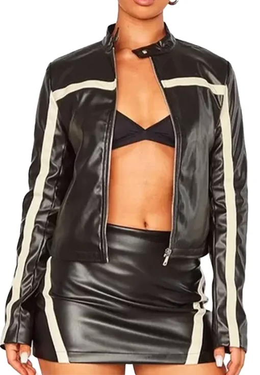 womens-black-faux-leather-contrast-panel-jacket