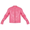 womens-candy-pink-faux-leather-racer-jacket
