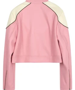 womens-casual-pink-faux-leather-biker-jacket