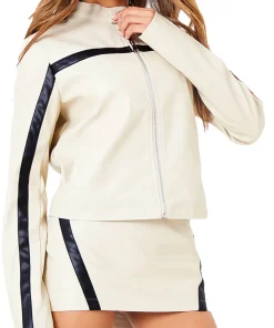 womens-cream-faux-leather-contrast-panel-jacket