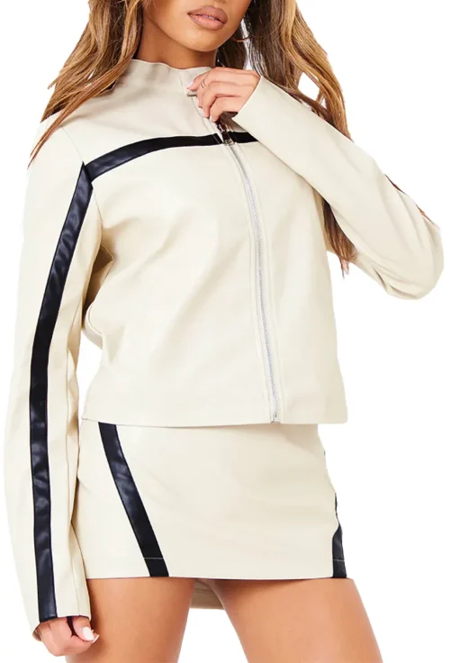 womens-cream-faux-leather-contrast-panel-jacket