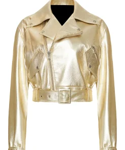 womens-cropped-gold-faux-leather-biker-jacket