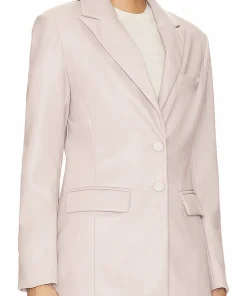 womens-lavender-faux-leather-blazer