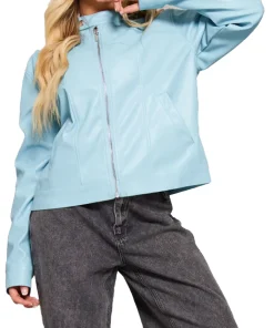 womens-light-blue-faux-leather-racer-jacket