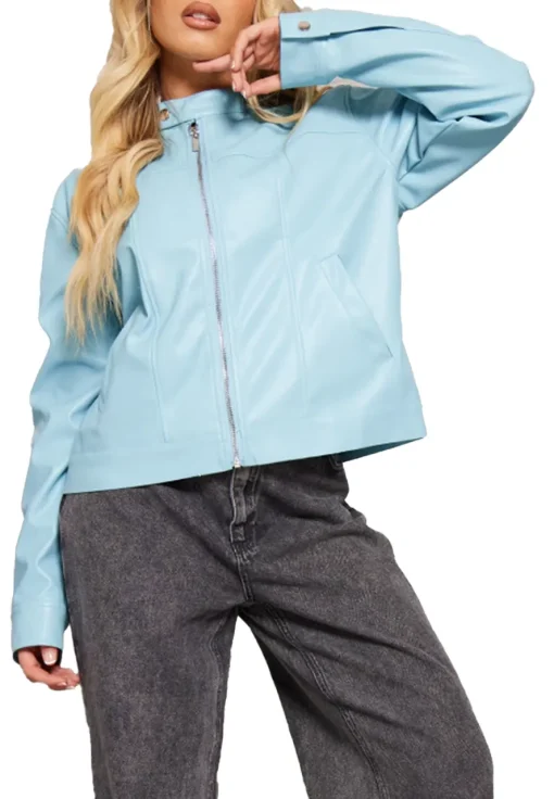 womens-light-blue-faux-leather-racer-jacket