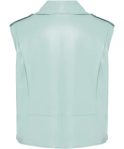 womens-light-blue-faux-leather-vest