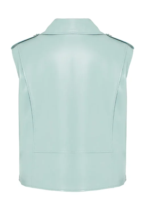 womens-light-blue-faux-leather-vest