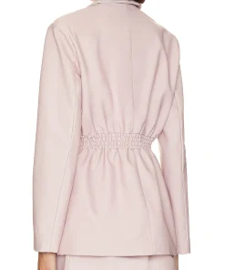 womens-light-orchid-faux-leather-blazer