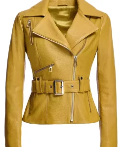 womens-mustard-faux-leather-moto-jacket