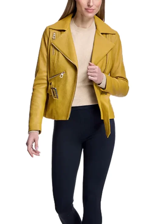 womens-mustard-faux-leather-moto-jacket