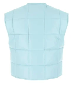 womens-quilted-light-blue-faux-leather-vest