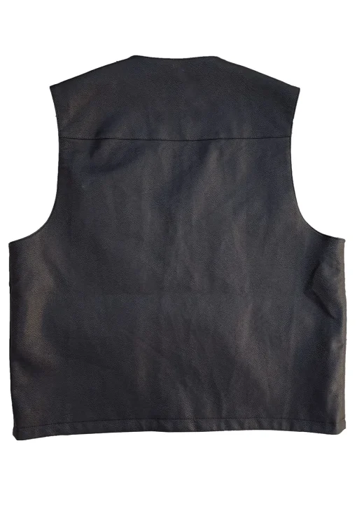 womens-signature-black-faux-leather-vest