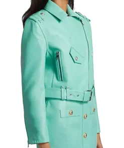 Women’s Turquoise Faux Belted Biker Jacket 11 womens-turquoise-faux-belted-biker-jacket