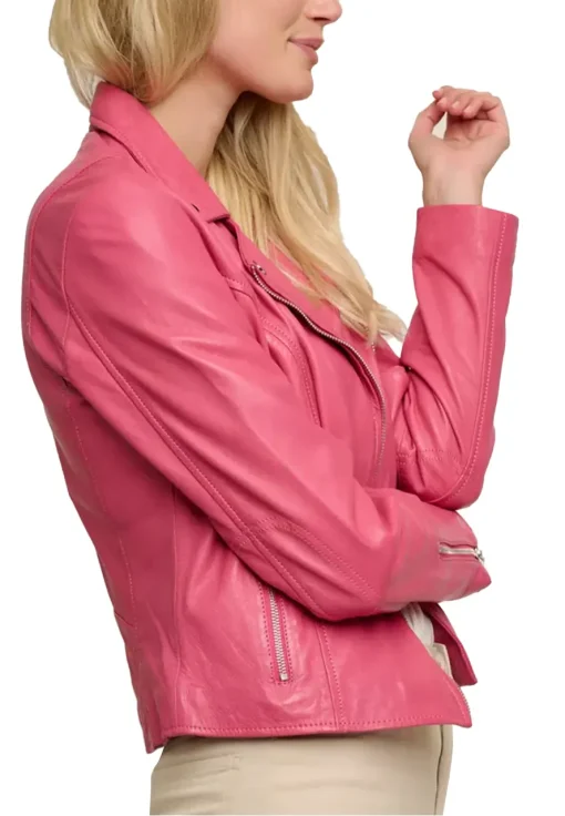 womens-emily-pink-faux-leather-biker-jacket