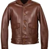 mens-brown-faux-leather-jacket