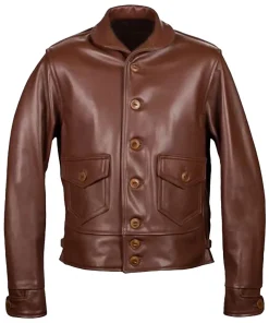 mens-brown-faux-leather-jacket