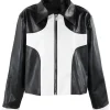mens-contrast-black-faux-leather-racer-jacket