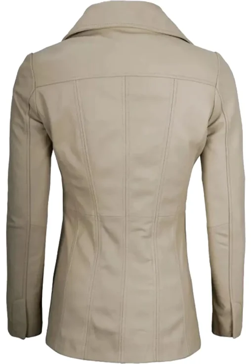 womens-beige-faux-leather-blazer