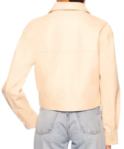 womens-beige-faux-leather-crop-cargo-jacket