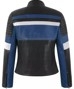 womens-black-and-blue-faux-leather-biker-jacket