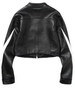 womens-black-and-white-faux-leather-jacket