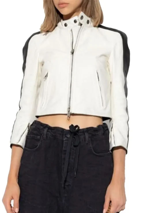 womens-black-stripe-white-faux-leather-jacket