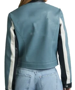 womens-blue-faux-leather-racing-moto-jacket