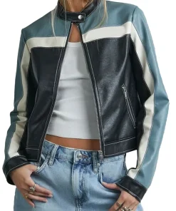 womens-blue-faux-leather-racing-moto-jacket