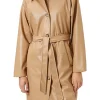 womens-brown-faux-leather-belt-detail-trench-coat