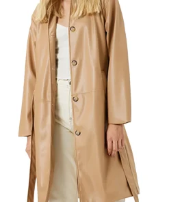 womens-brown-faux-leather-belt-detail-trench-coat