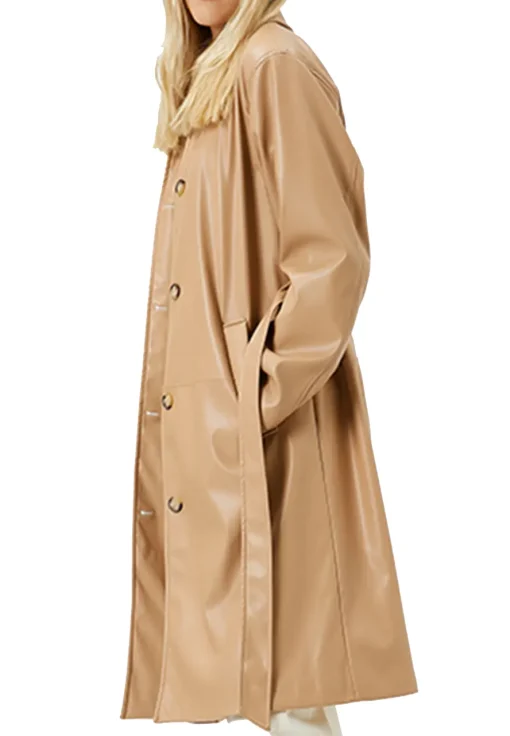 womens-brown-faux-leather-belt-detail-trench-coat