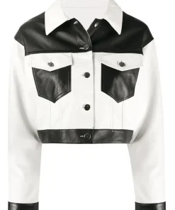 womens-cropped-white-and-black-faux-leather-jacket