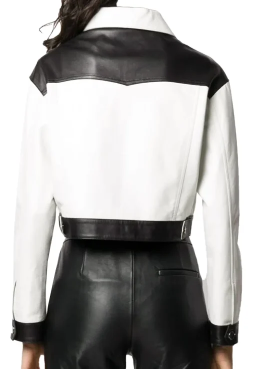 womens-cropped-white-and-black-faux-leather-jacket