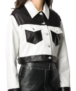 womens-cropped-white-and-black-faux-leather-jacket