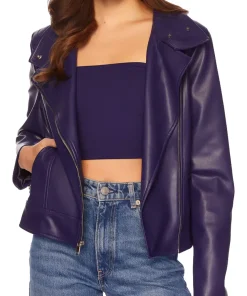 womens-dark-blue-faux-leather-moto-jacket