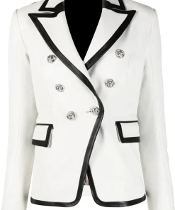 womens-faux-leather-two-tone-blazer