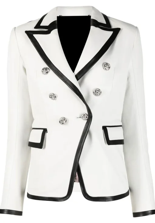 womens-faux-leather-two-tone-blazer