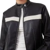 womens-moto-black-faux-leather-white-stripes-jacket