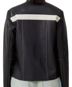 womens-moto-black-faux-leather-white-stripes-jacket