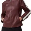 womens-moto-maroon-faux-leather-white-stripes-jacket