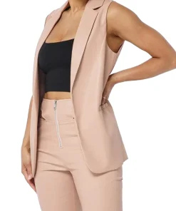 womens-open-front-rose-faux-leather-vest