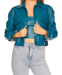 womens-petrol-faux-leather-crop-cargo-jacket