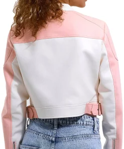 womens-pink-and-white-faux-leather-jacket